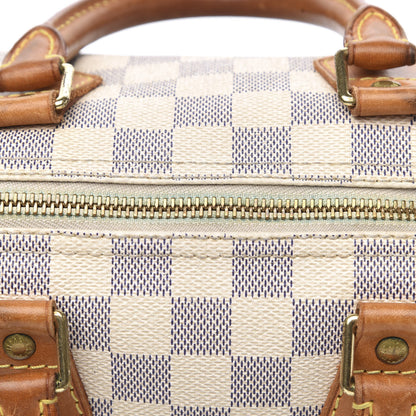 Louis Vuitton Damier Azur Speedy 25 14 of 18