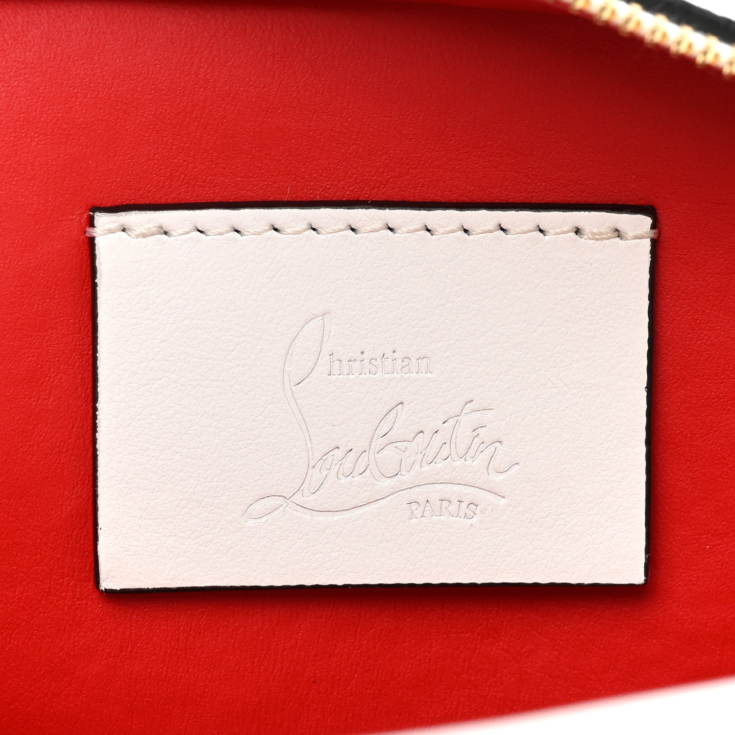 Christian Louboutin Calfskin Radioloubi White 6 of 9