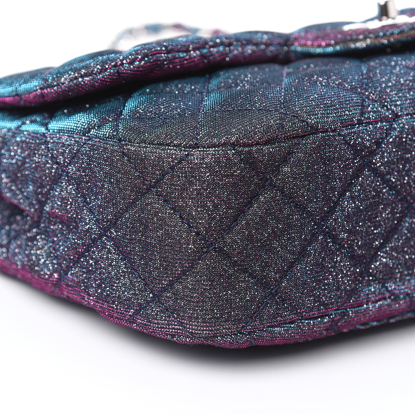 Iridescent Glitter Fabric Jumbo Single Flap Multicolor