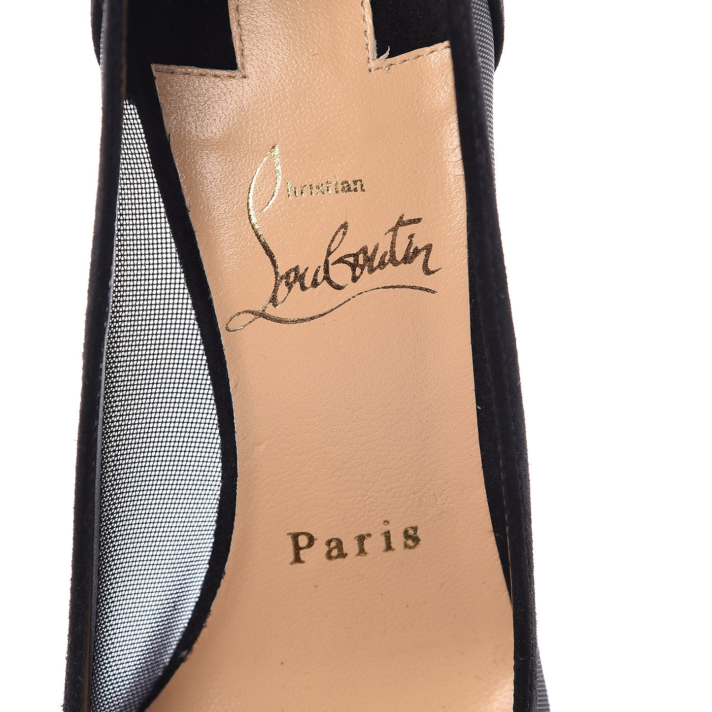 Veau Velours Rete Galativi 100 Pumps 36 Black