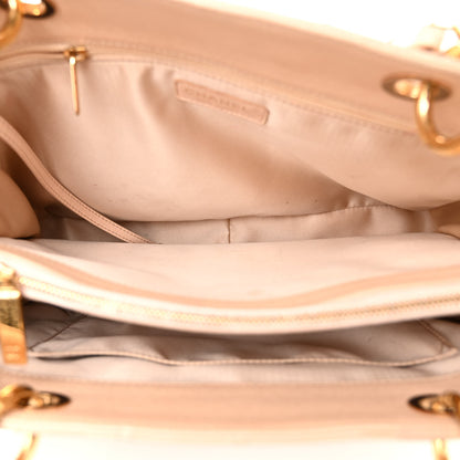 Chanel Caviar Quilted Grand Shopping Tote GST Beige Clair 5 of 10