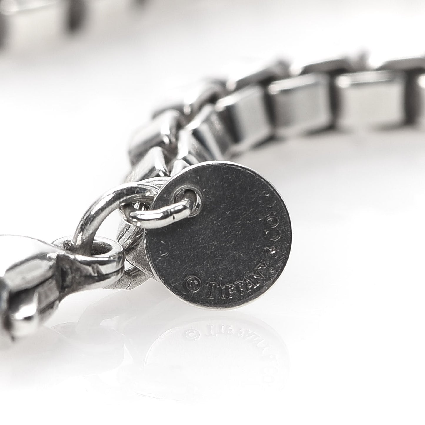Sterling Silver 4mm Venetian Link Bracelet