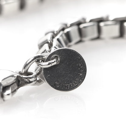 Tiffany Sterling Silver 4mm Venetian Link Bracelet 6 of 6