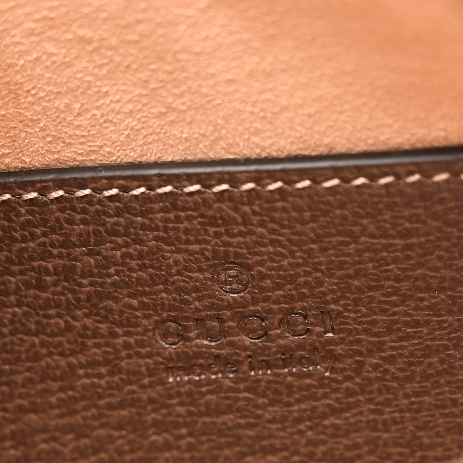 Gucci GG Supreme Monogram Web Mini Ophidia Shoulder Bag Brown 6 of 10