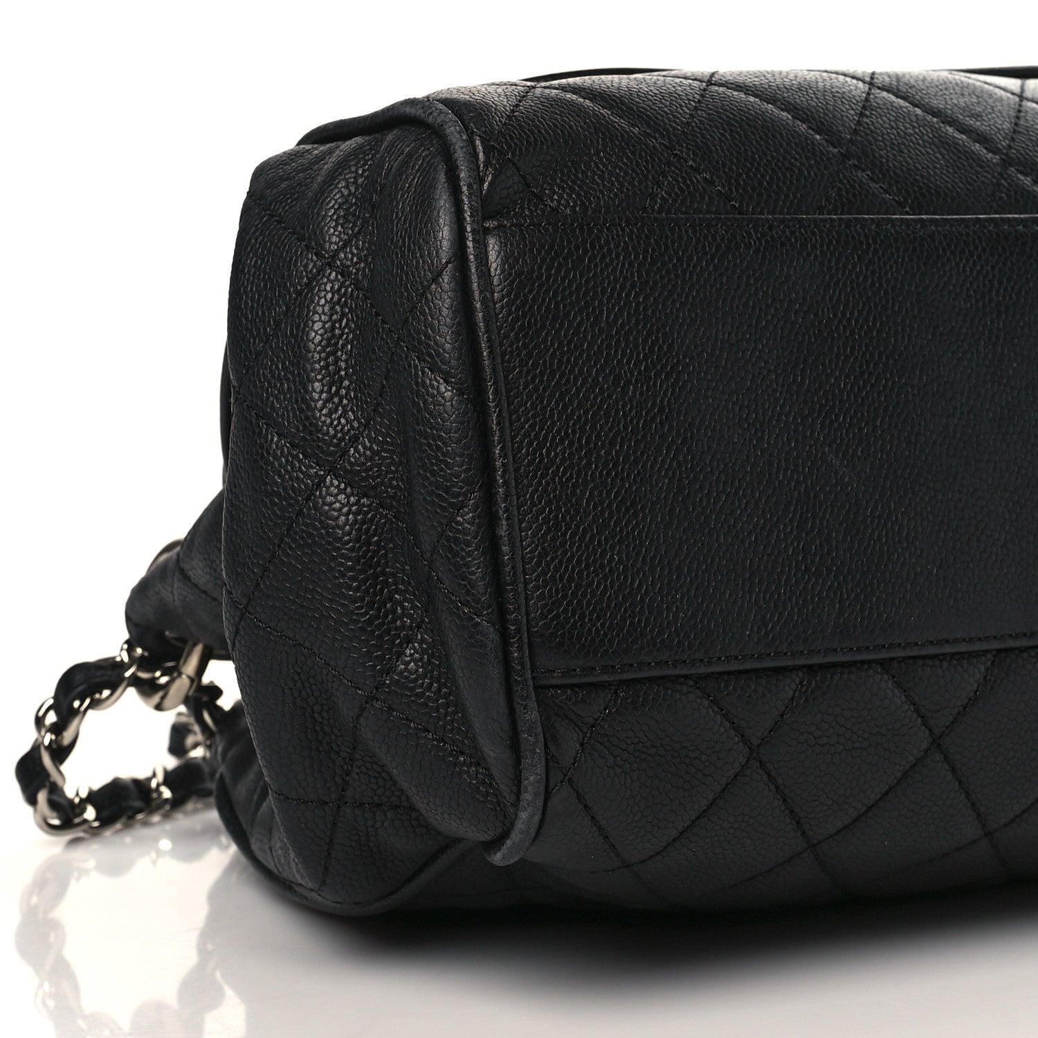 Chanel Caviar Quilted Timeless Accordion Flap Black 8 of 9