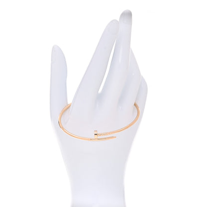 Cartier 18K Pink Gold Small Juste Un Clou Bracelet 19 2 of 6