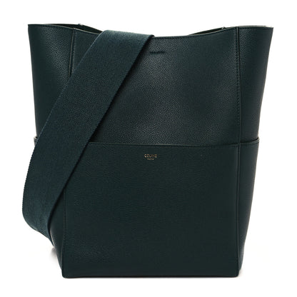 Celine Soft Grained Calfskin Sangle Bucket Bag Amazone 1 of 9