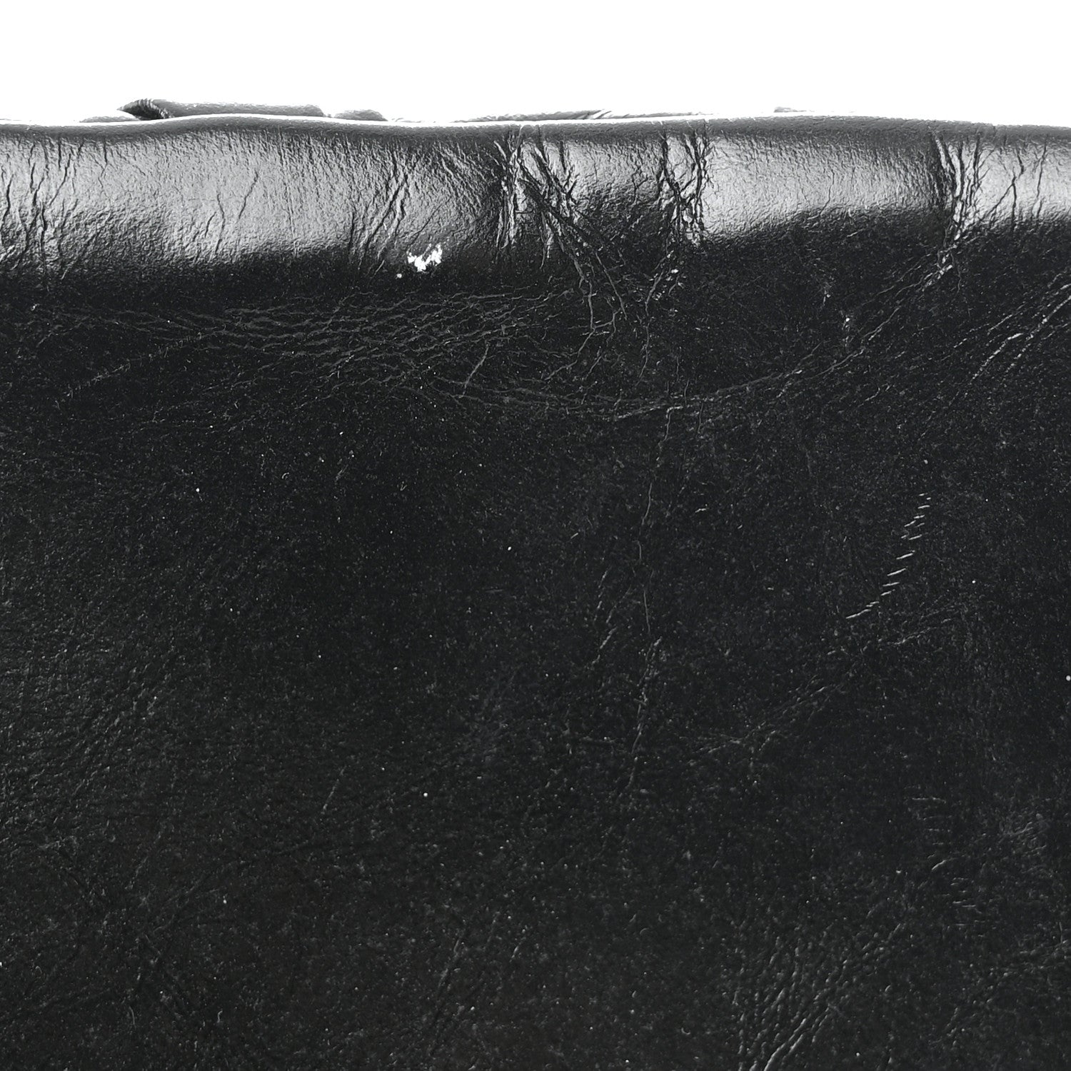 Chanel Glazed Calfskin Twisted Maxi Flap Black 16 of 19
