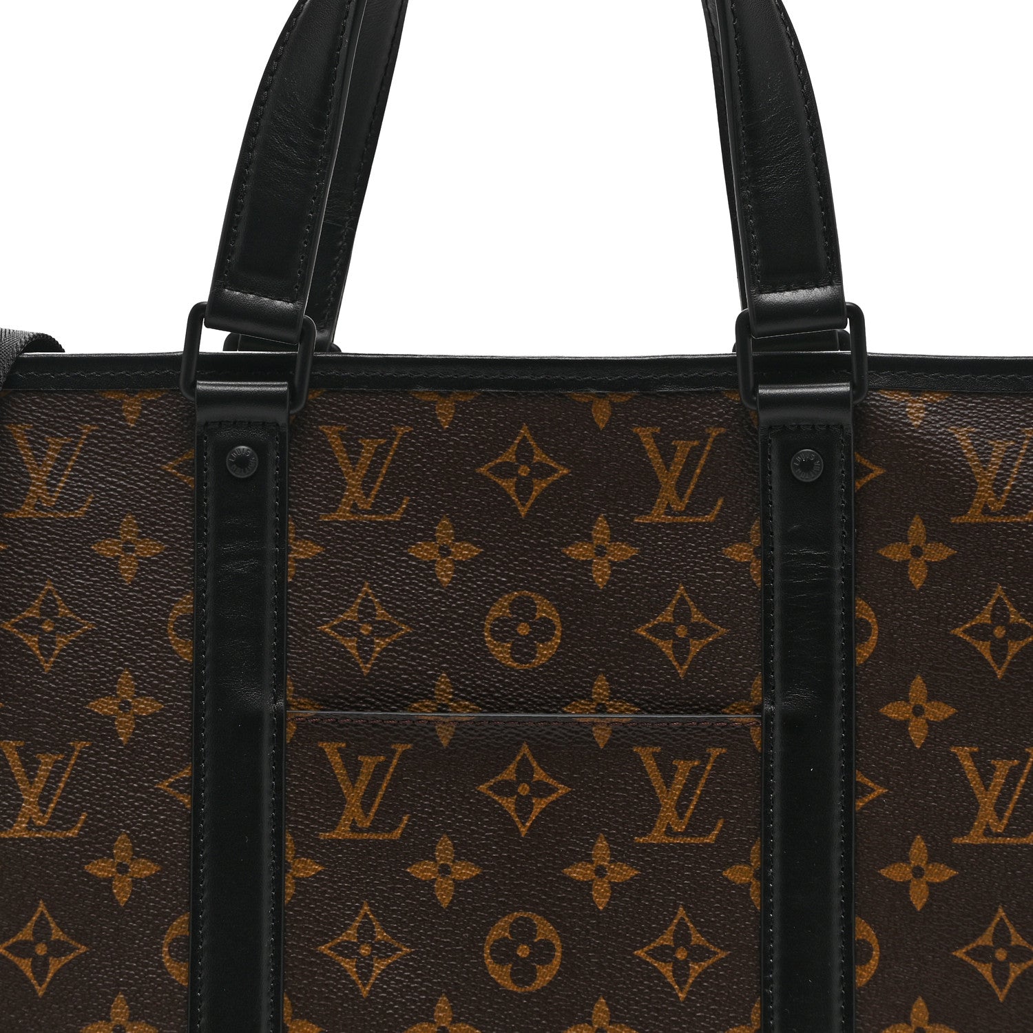 Louis Vuitton Monogram Macassar Weekend Tote PM 8 of 10
