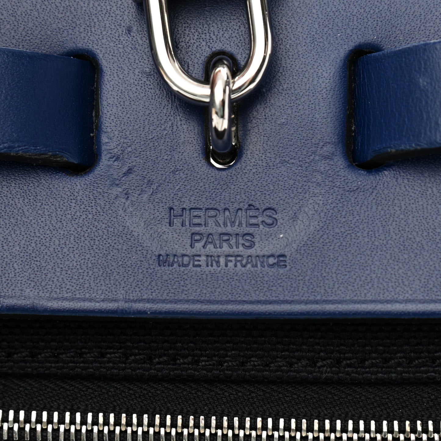 Vache Hunter Toile Herbag Zip 31 PM Bleu Saphir Black
