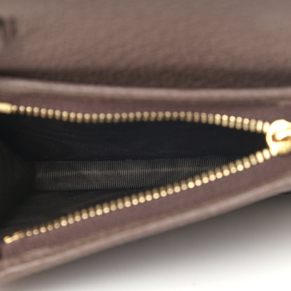 Gucci GG Supreme Monogram Web Ophidia Chain Card Case Wallet Beige New Acero 5 of 10