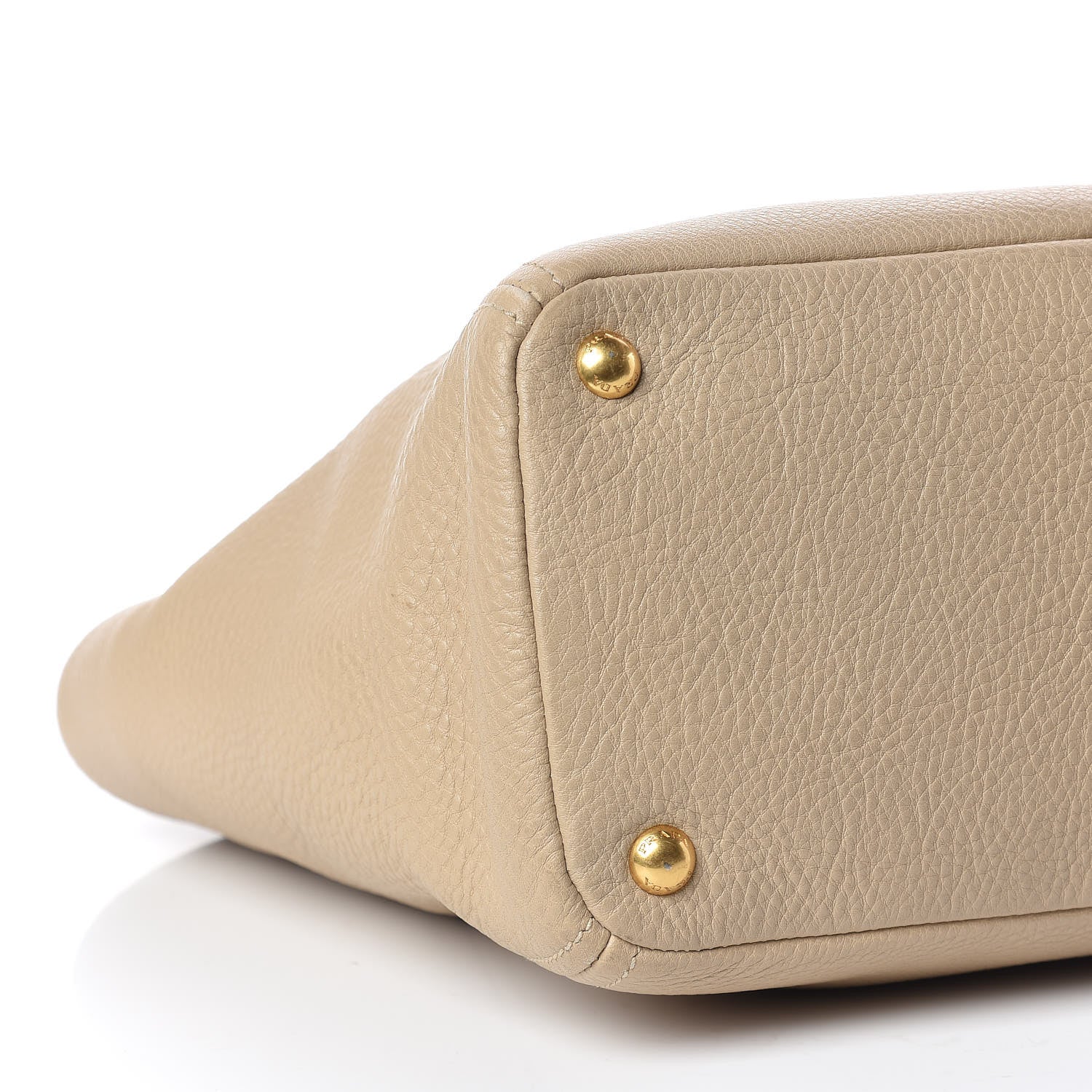 Prada Vitello Daino Side Pocket Tote Sabbia 12 of 17