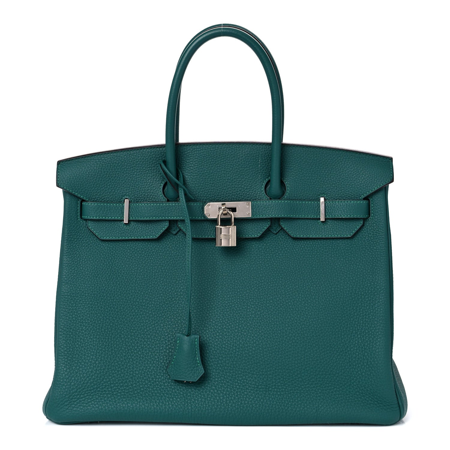 Hermes Togo Birkin 35 Malachite 1 of 34