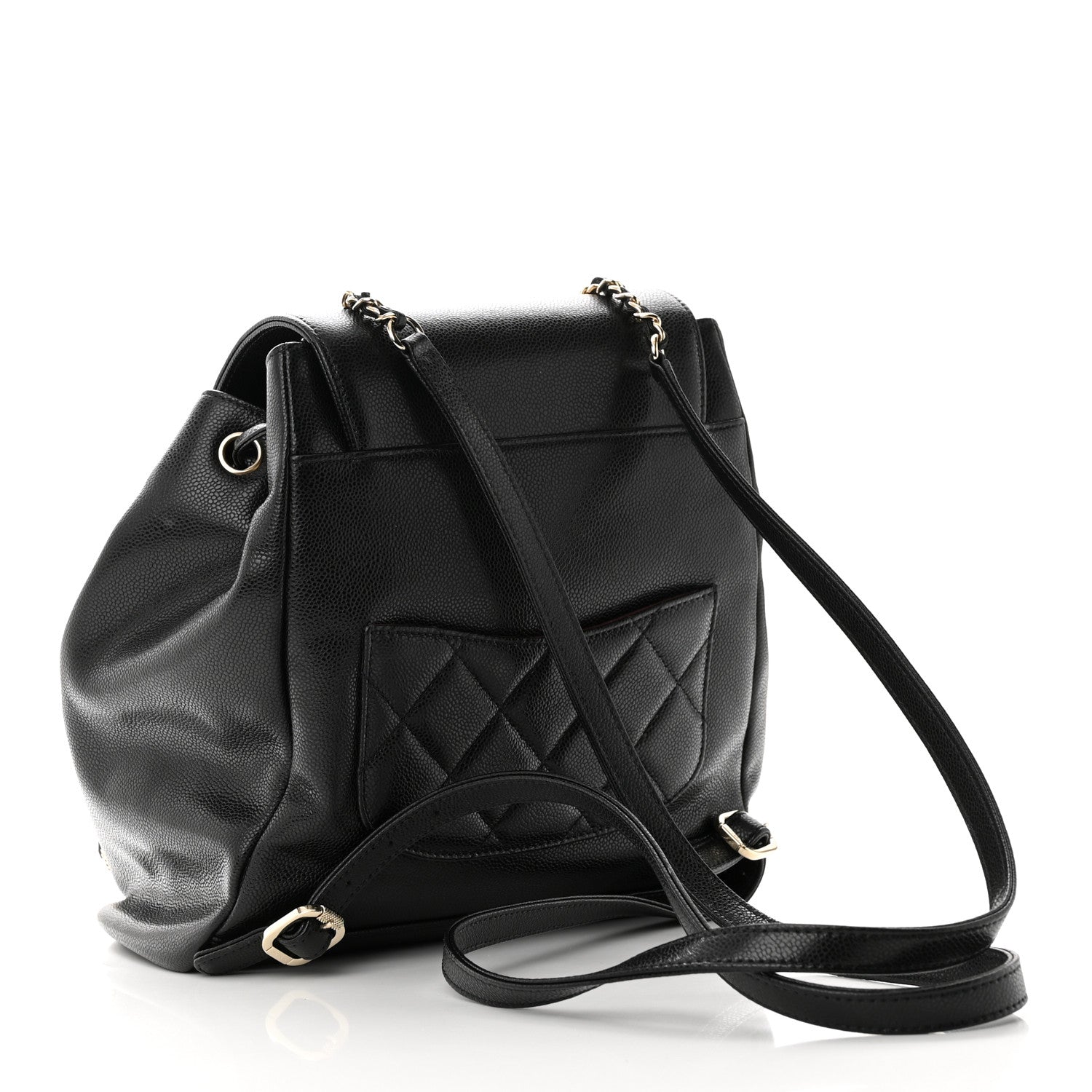 Chanel Caviar Quilted Business Affinity Backpack Black 2 of 10
