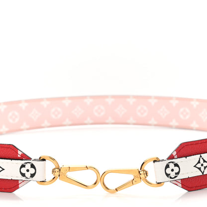 Louis Vuitton Monogram Giant Bandouliere Shoulder Strap Rouge 3 of 5