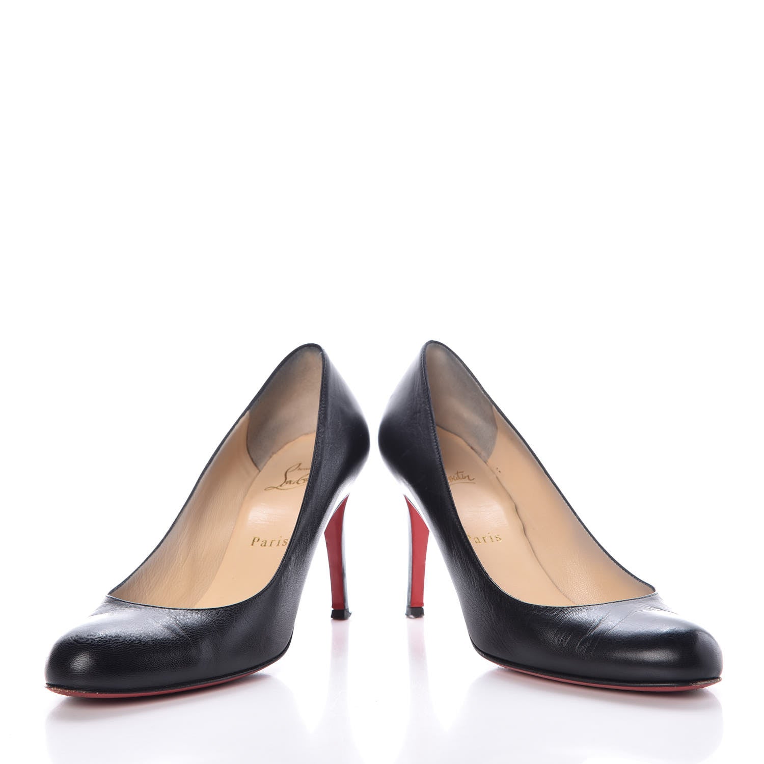 Christian Louboutin Kid Simple 85 Pumps 37.5 Black 7 of 22