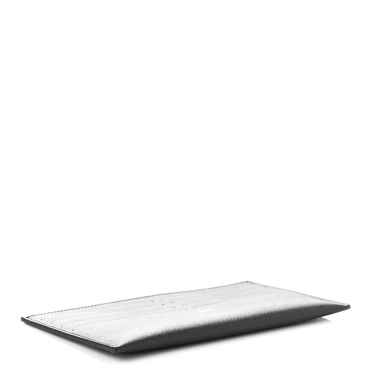 Calfskin Felicie Chain Wallet Card Holder Insert Black