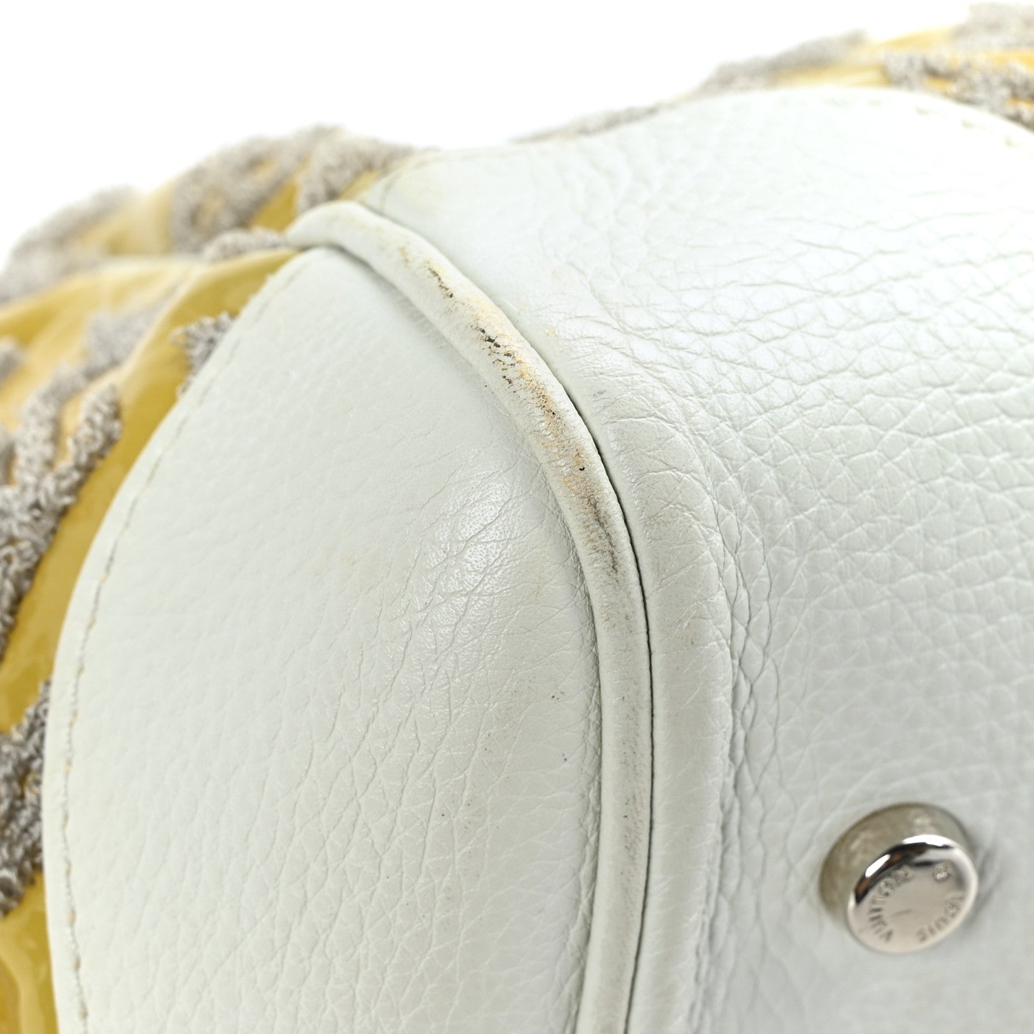 Louis Vuitton Monogram Bouclettes Speedy Round Perle 6 of 10