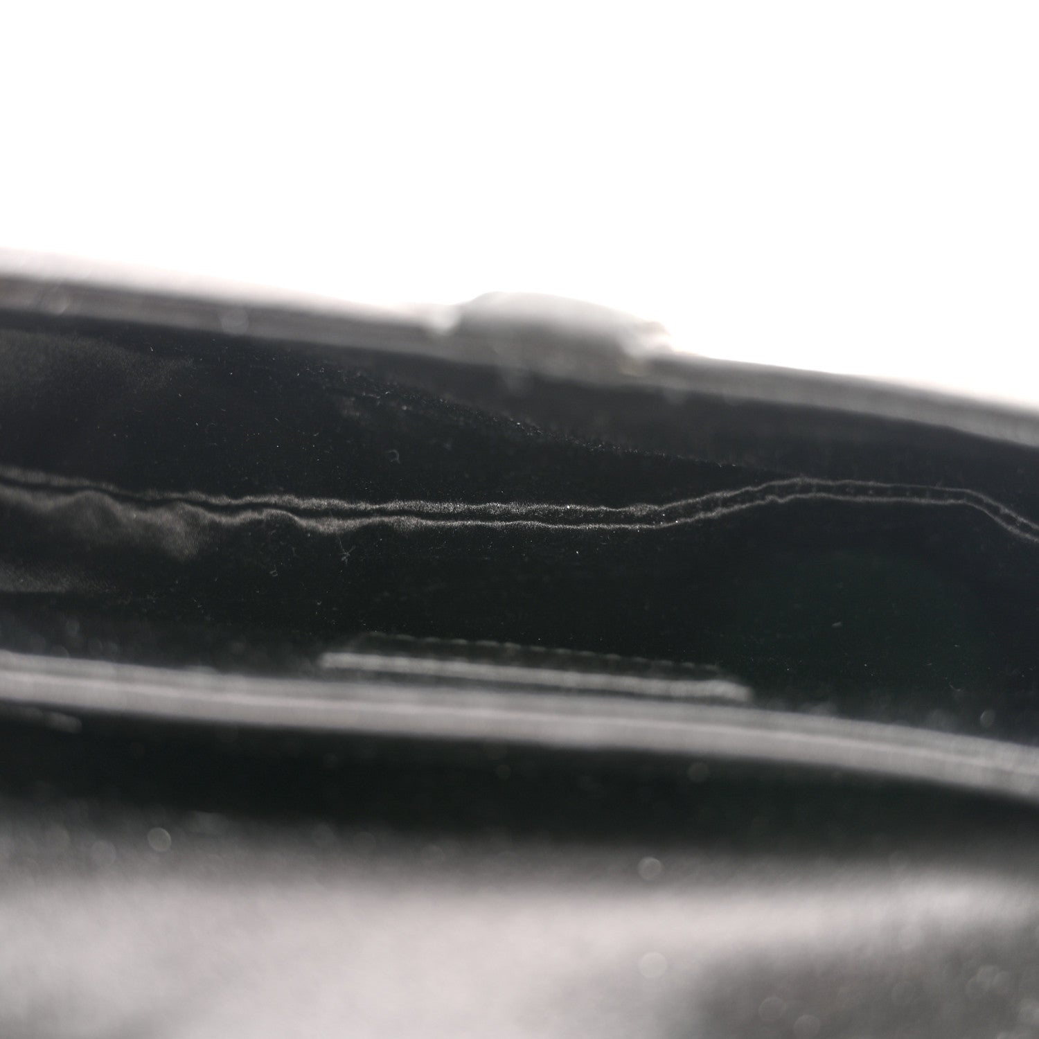 Christian Dior Satin Crystal Mini Saddle Bag Black 5 of 9