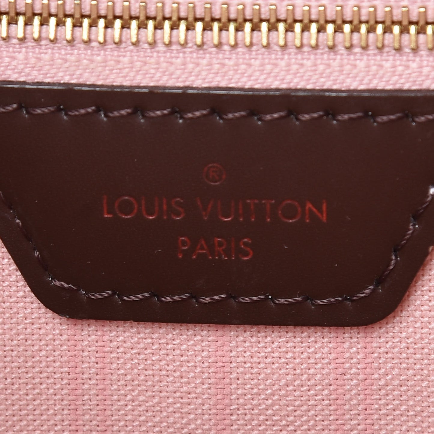 Damier Ebene Neo Neverfull MM Rose Ballerine