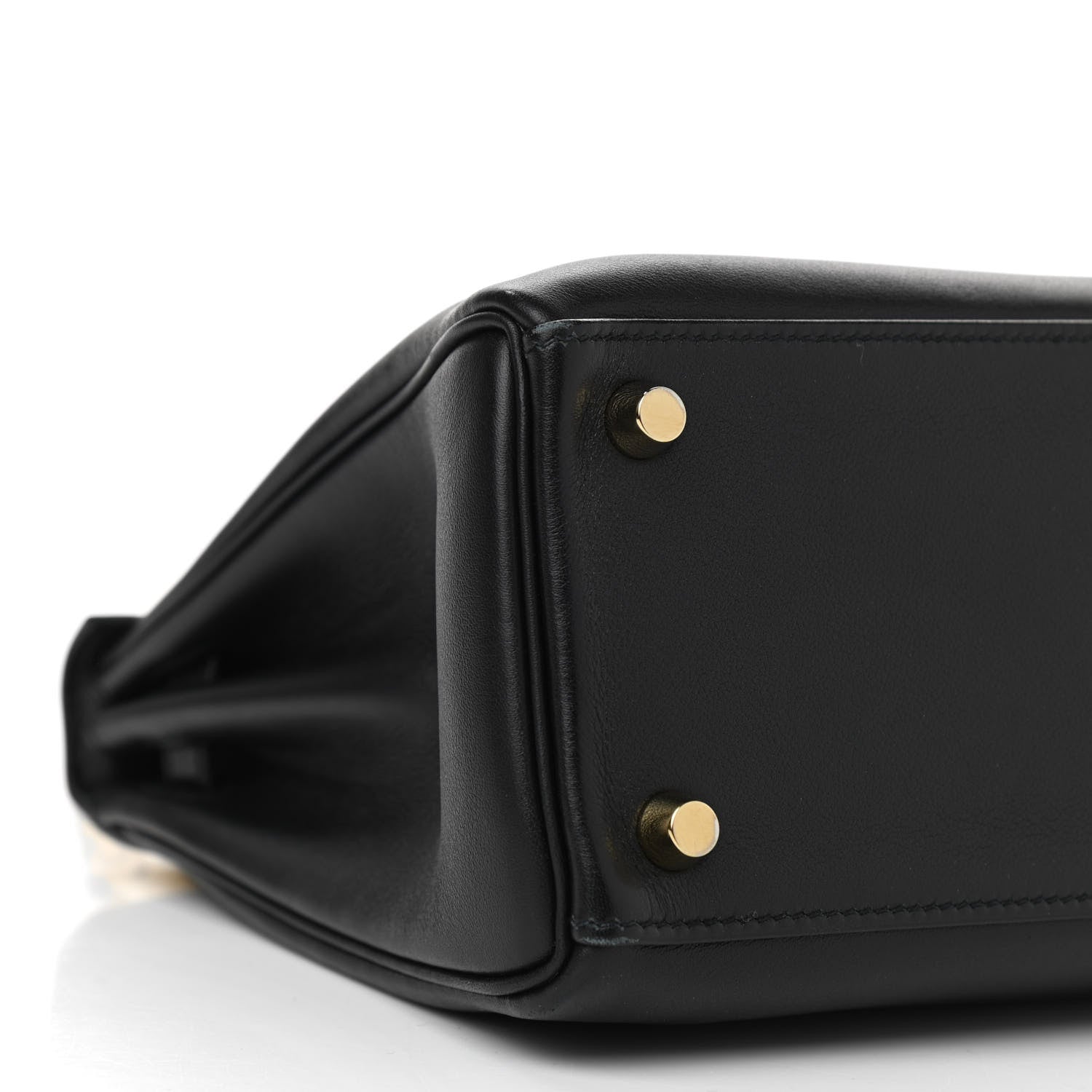 Hermes Swift Kelly Retourne 25 Black 9 of 14