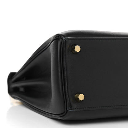 Hermes Swift Kelly Retourne 25 Black 9 of 14