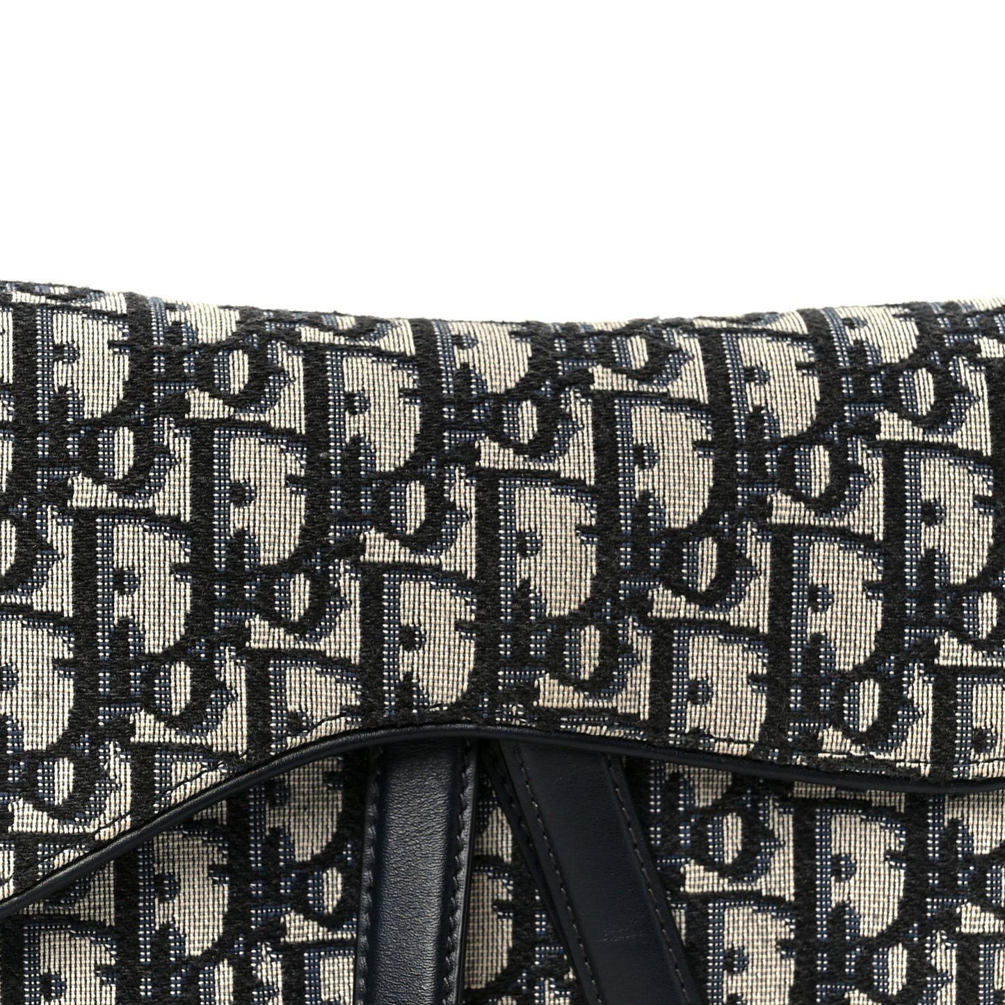 Oblique Saddle Bag Blue