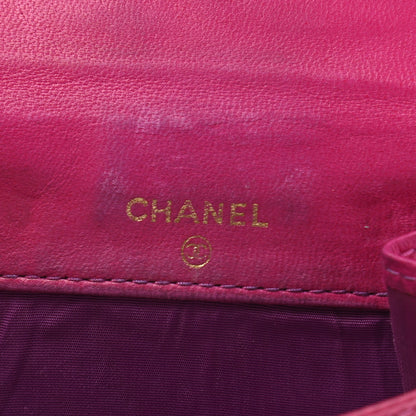 Chanel Caviar Timeless CC Compact French Wallet Pink 6 of 12