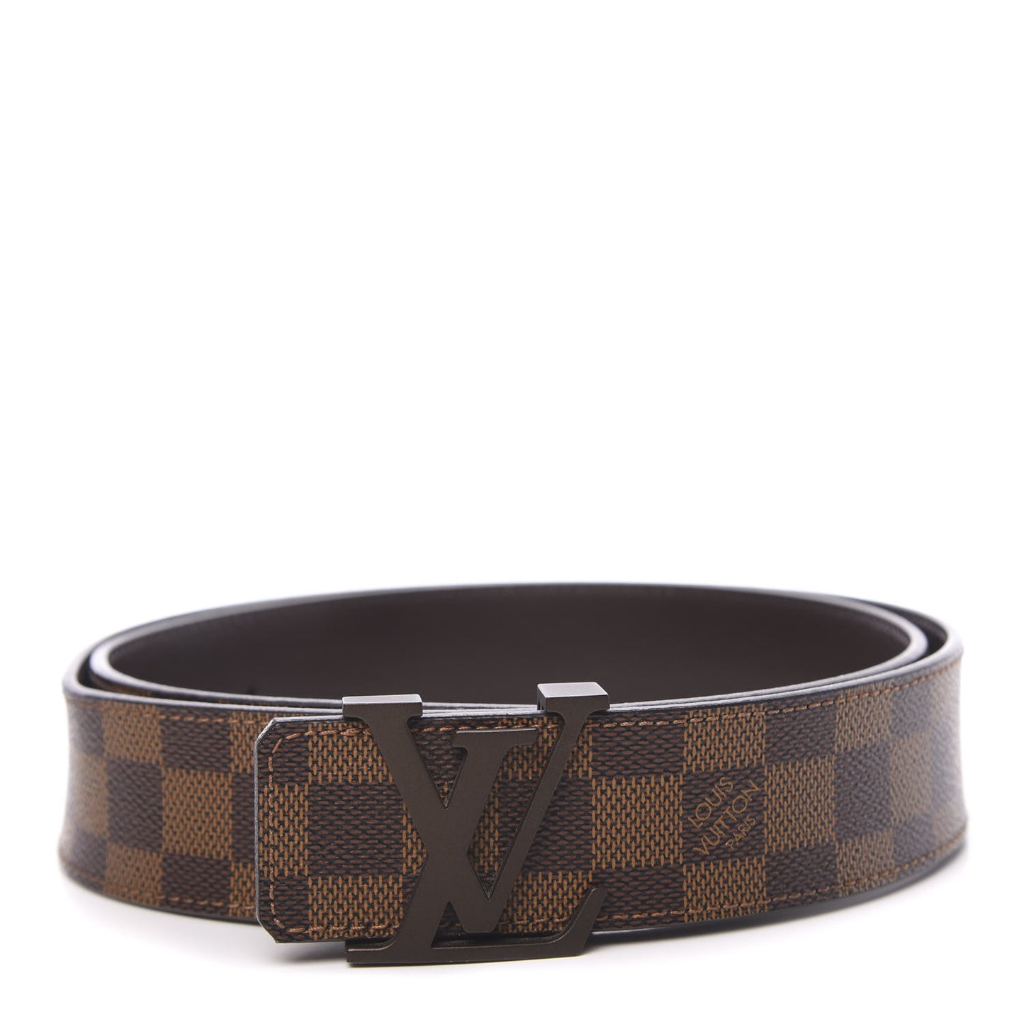 Damier Ebene 40mm LV Initiales Belt 95 38