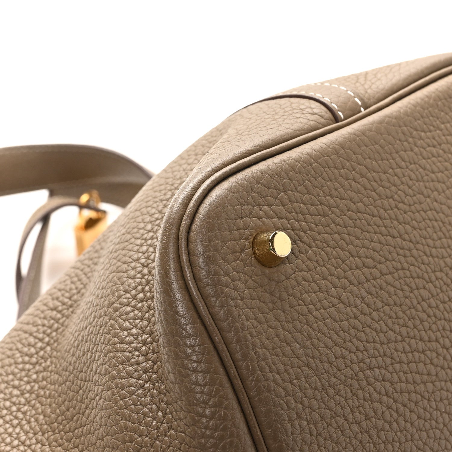 Hermes Taurillon Clemence Picotin Lock 22 MM Etoupe 10 of 11