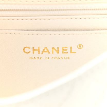 Chanel Aged Calfskin Quilted 2.55 Reissue Mini Flap White 6 of 11