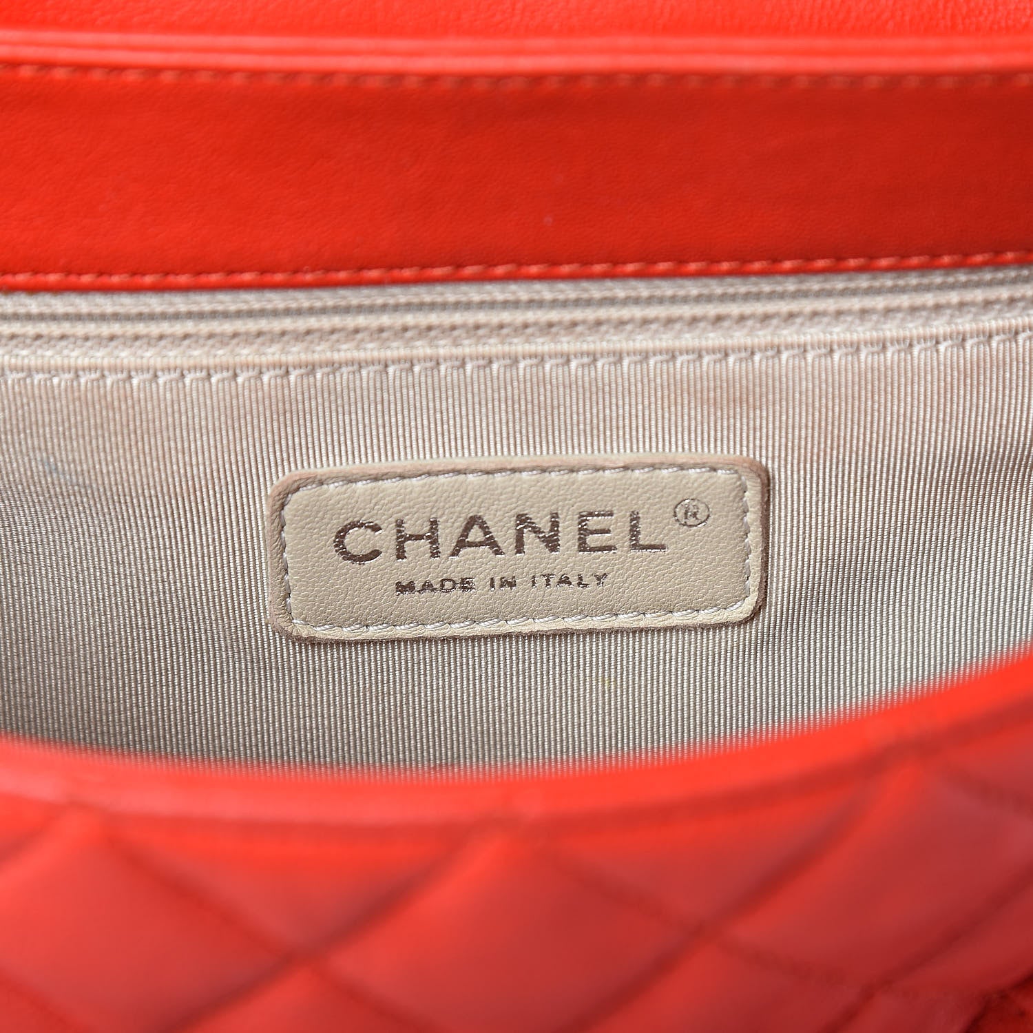 Chanel Washed Lambskin Quilted Maxi Chain Around Flap Red 7 of 12