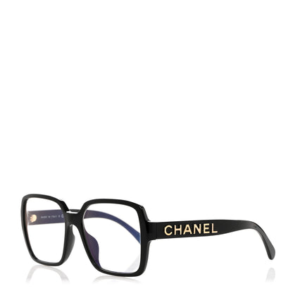 Chanel Acetate Square Blue Light Glasses 5408-S-A Black 1 of 8