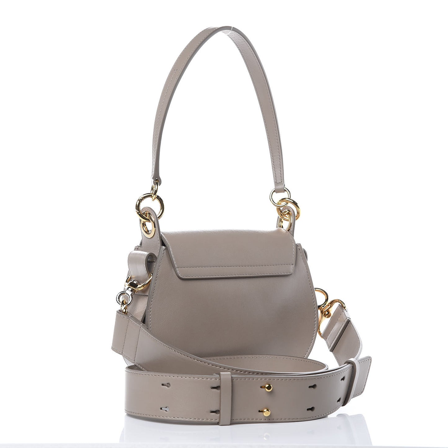 Calfskin Small Tess Bag Motty Grey