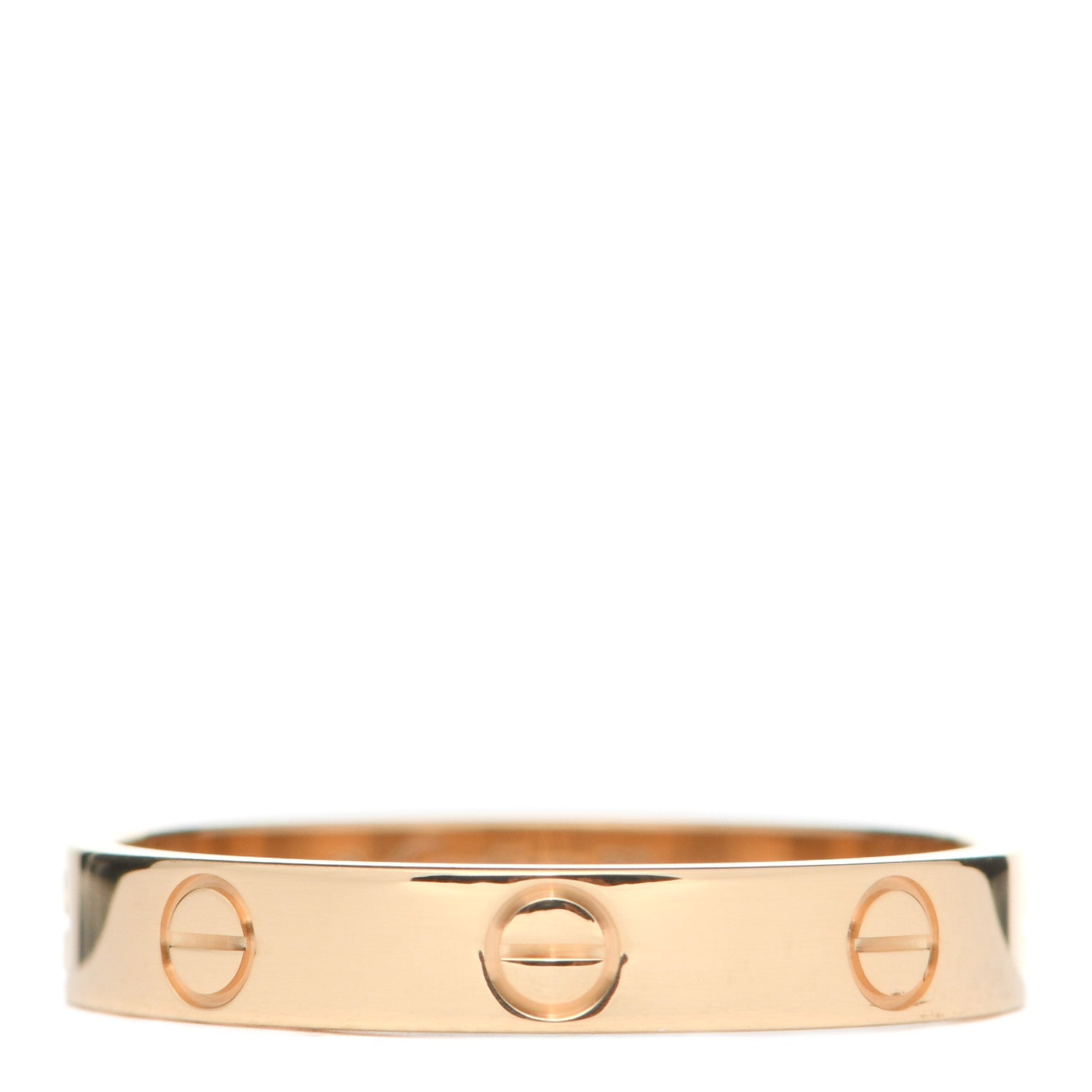Cartier 18K Yellow Gold 3.5mm LOVE Wedding Band Ring 59 8.75 1 of 6