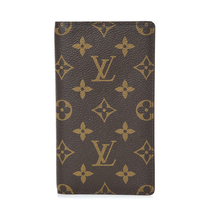 Louis Vuitton Monogram Checkbook Holder Case Wallet 1 of 6