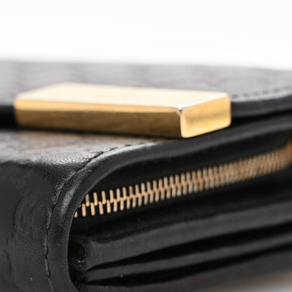 Gucci Soft Microguccissima Dice Chain Wallet Black 8 of 14