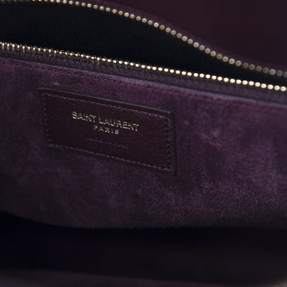 Saint Laurent Calfskin Small Sac De Jour Bordeaux 7 of 8