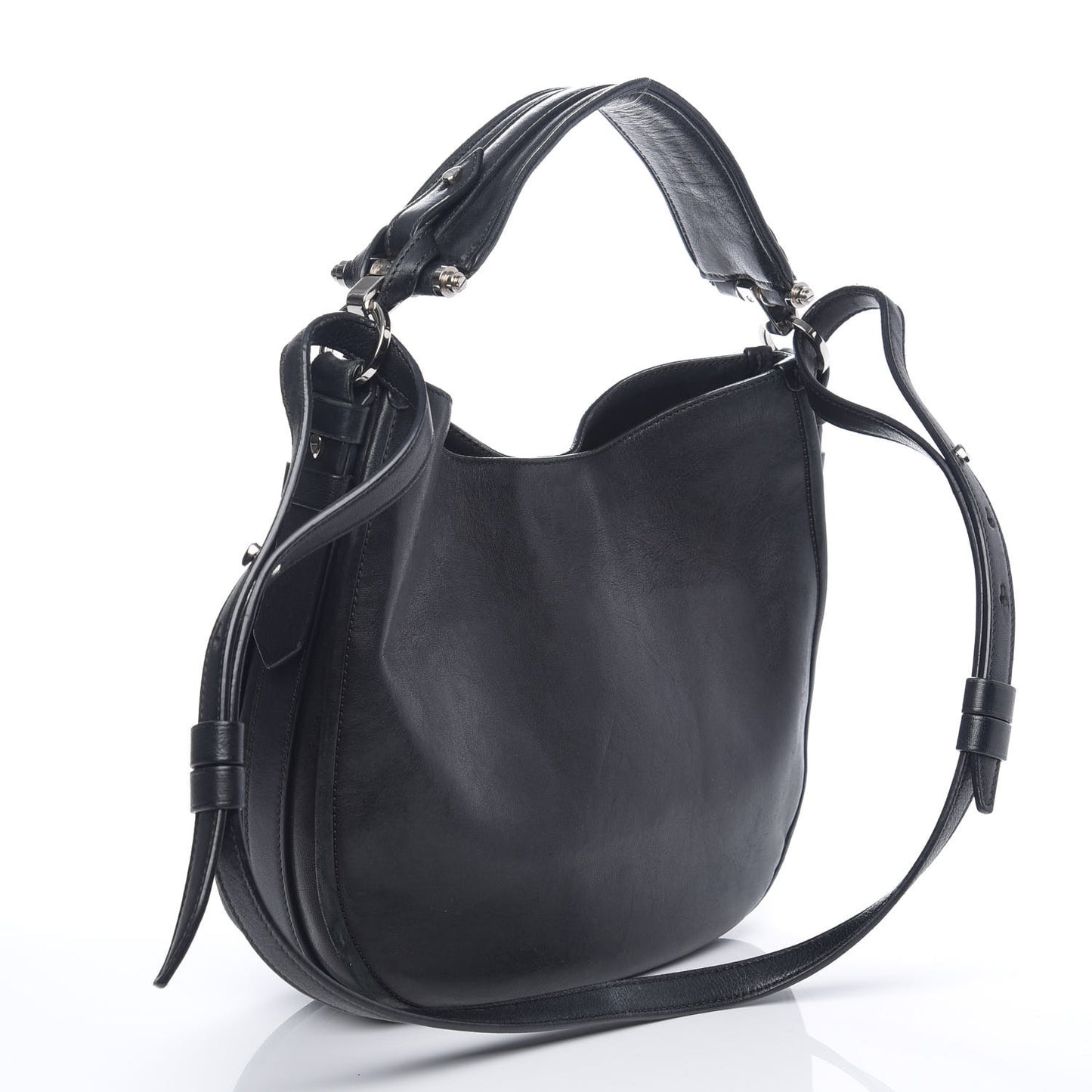 Lambskin Obsedia Hobo Black