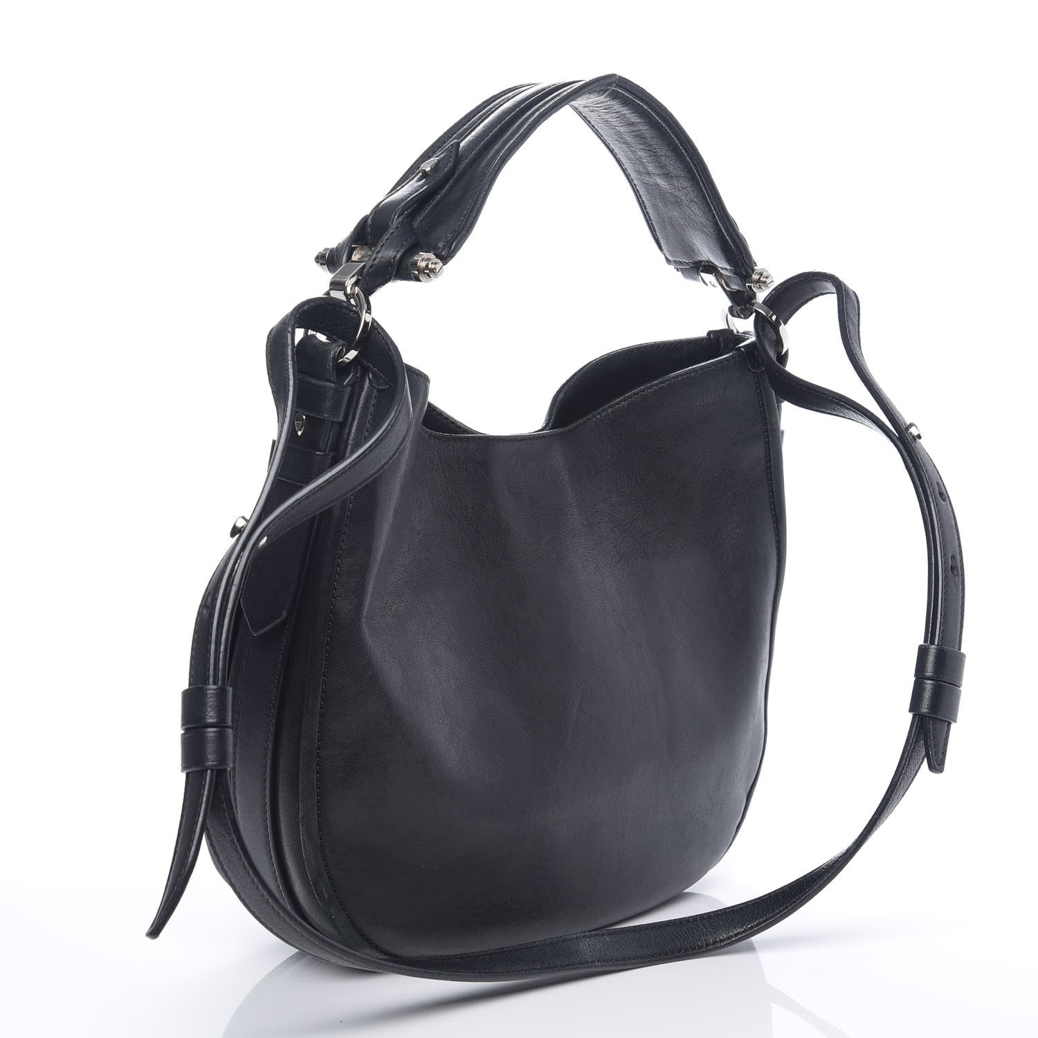 Givenchy Lambskin Obsedia Hobo Black 2 of 9