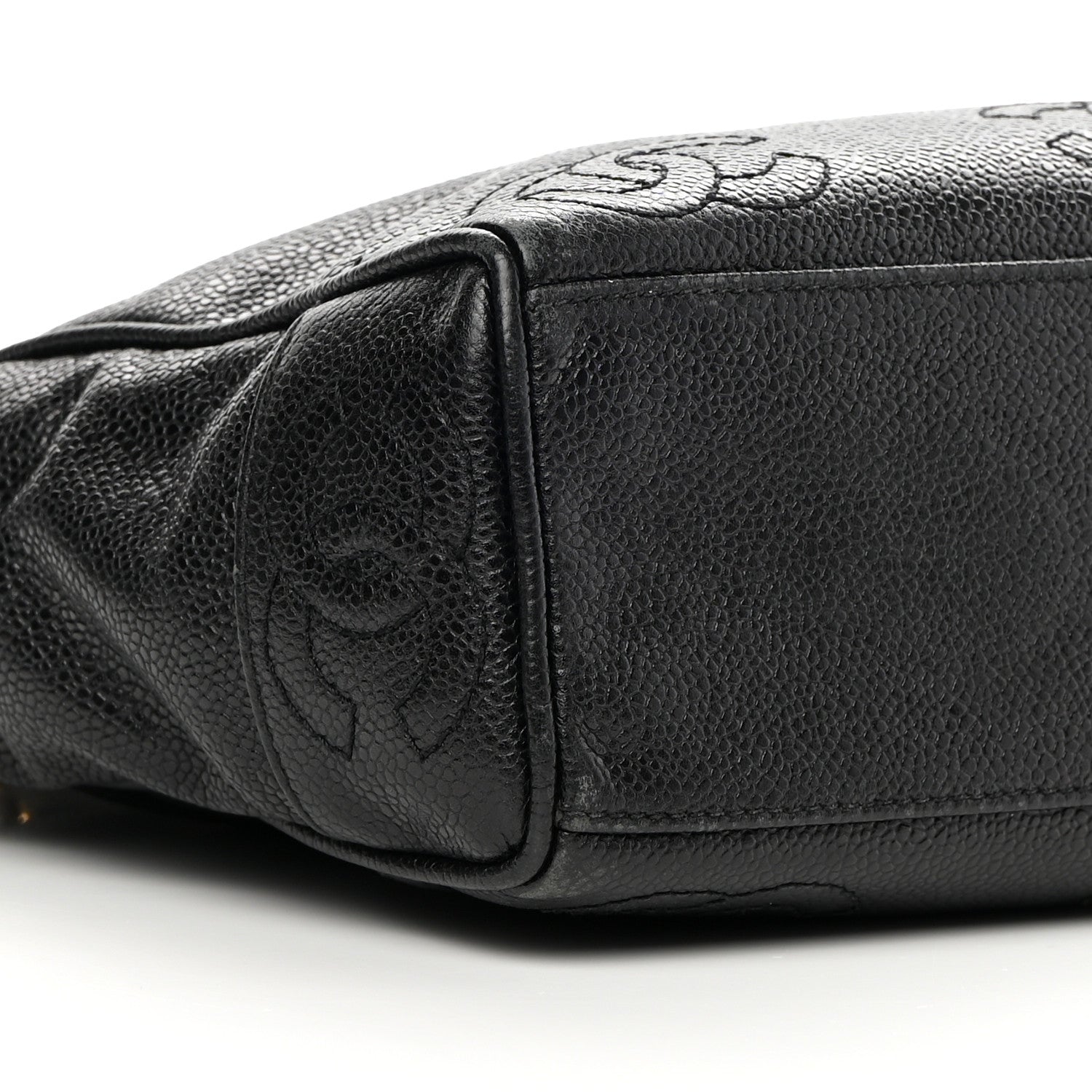 Chanel Caviar CC Shoulder Bag Black 8 of 12