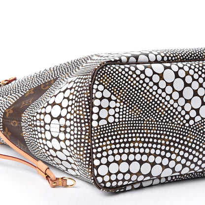 Louis Vuitton Monogram Kusama Waves Neverfull MM White 7 of 8