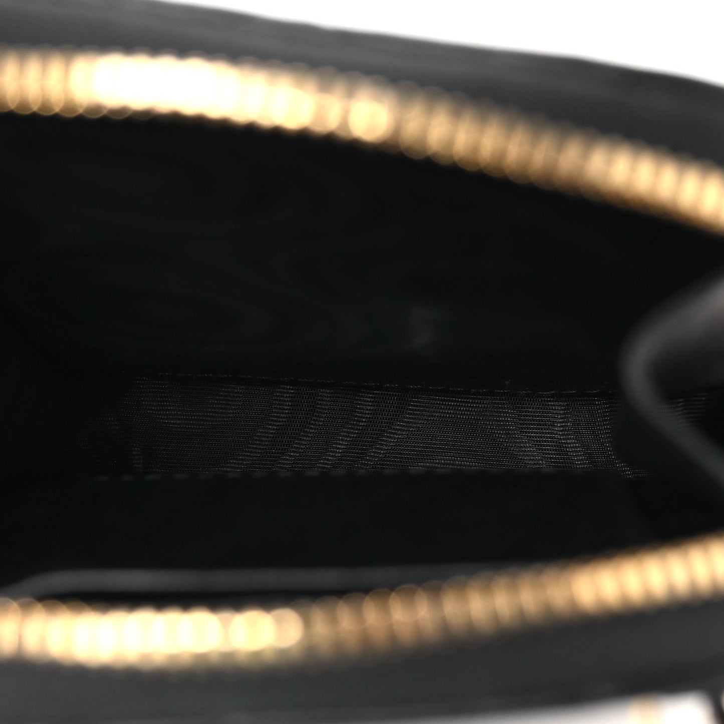 Lambskin Cannage Lady Dior Phone Holder Black