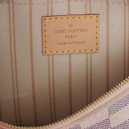 Louis Vuitton Damier Azur Neverfull MM GM Pochette 6 of 7