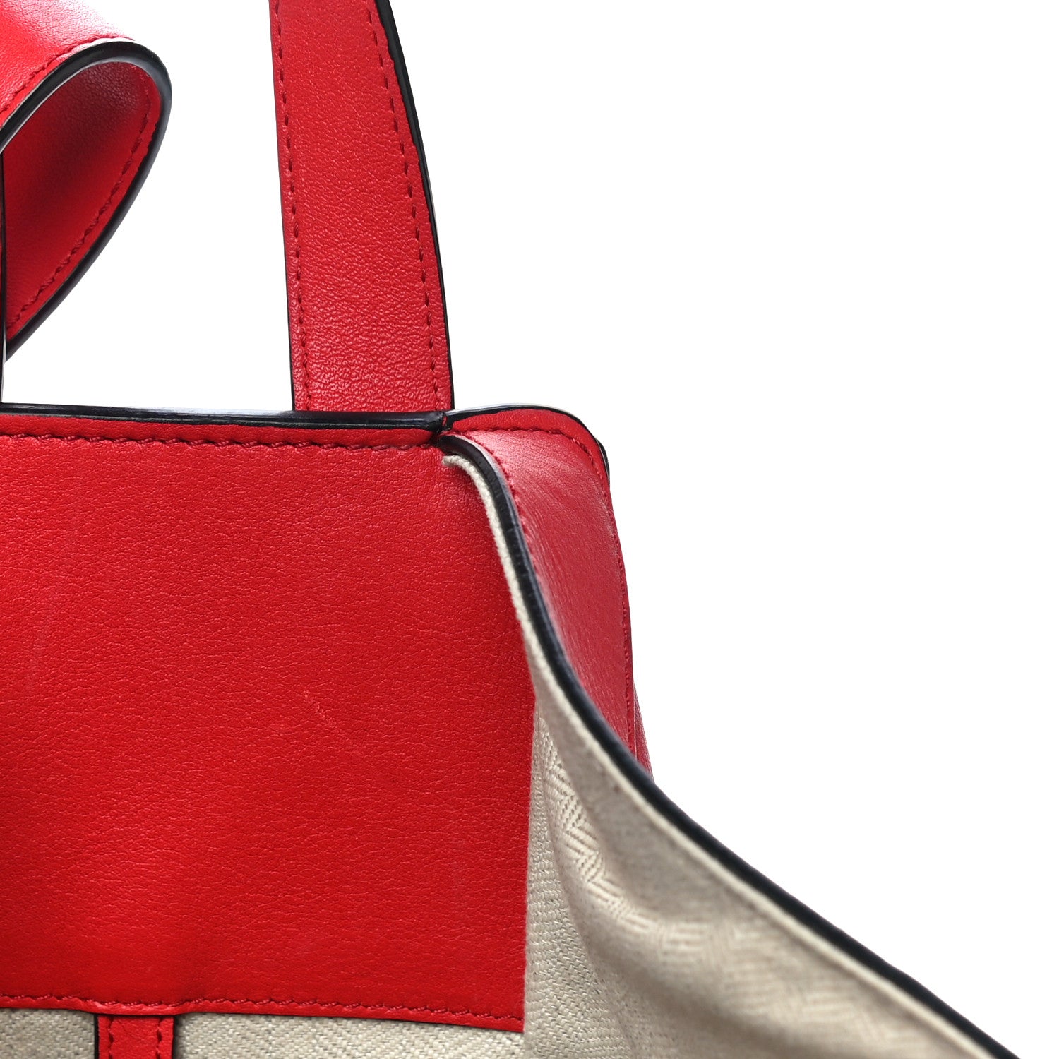 Loewe Calfskin Small Hammock Shoulder Bag Red 11 of 12