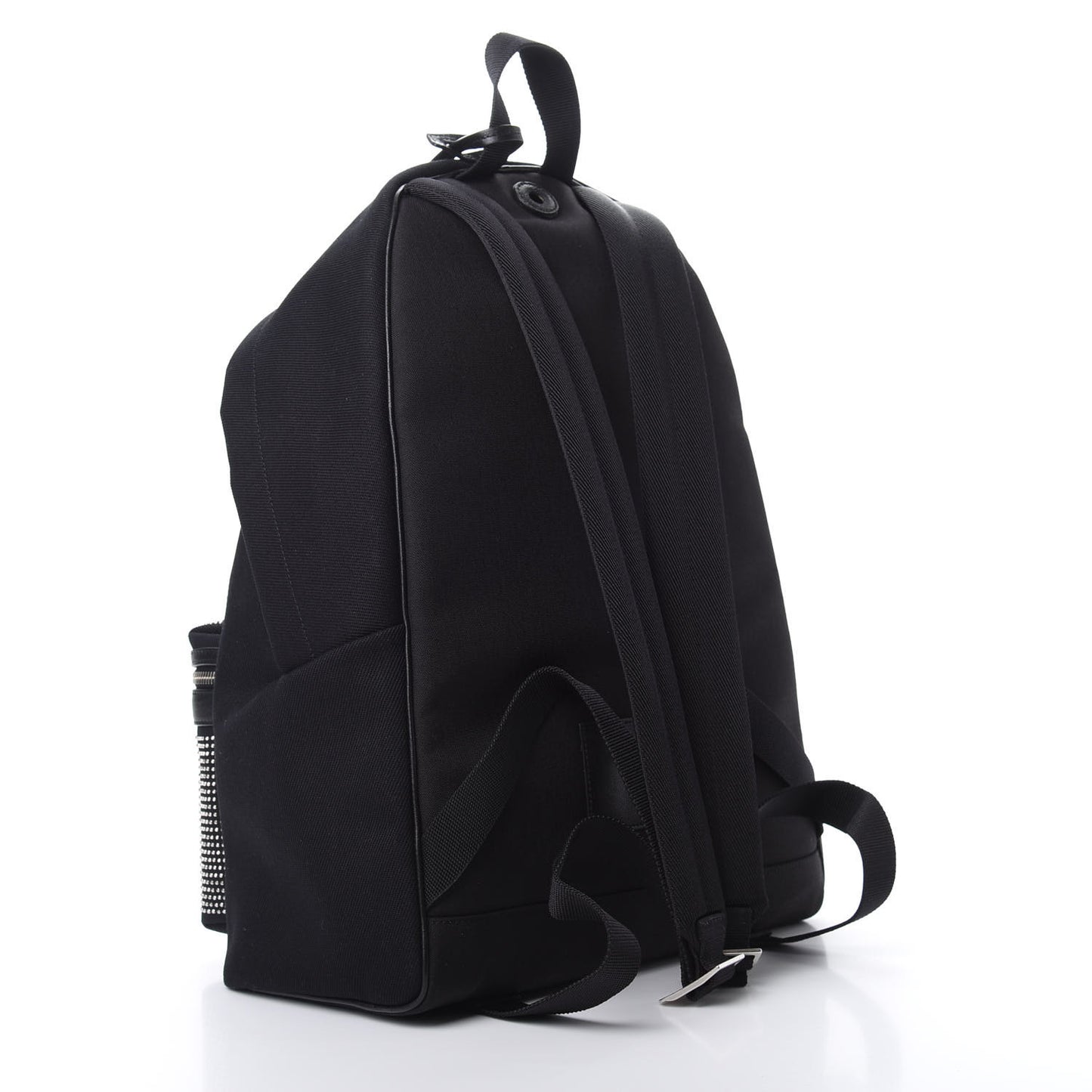 Canvas City Studded Backpack Black