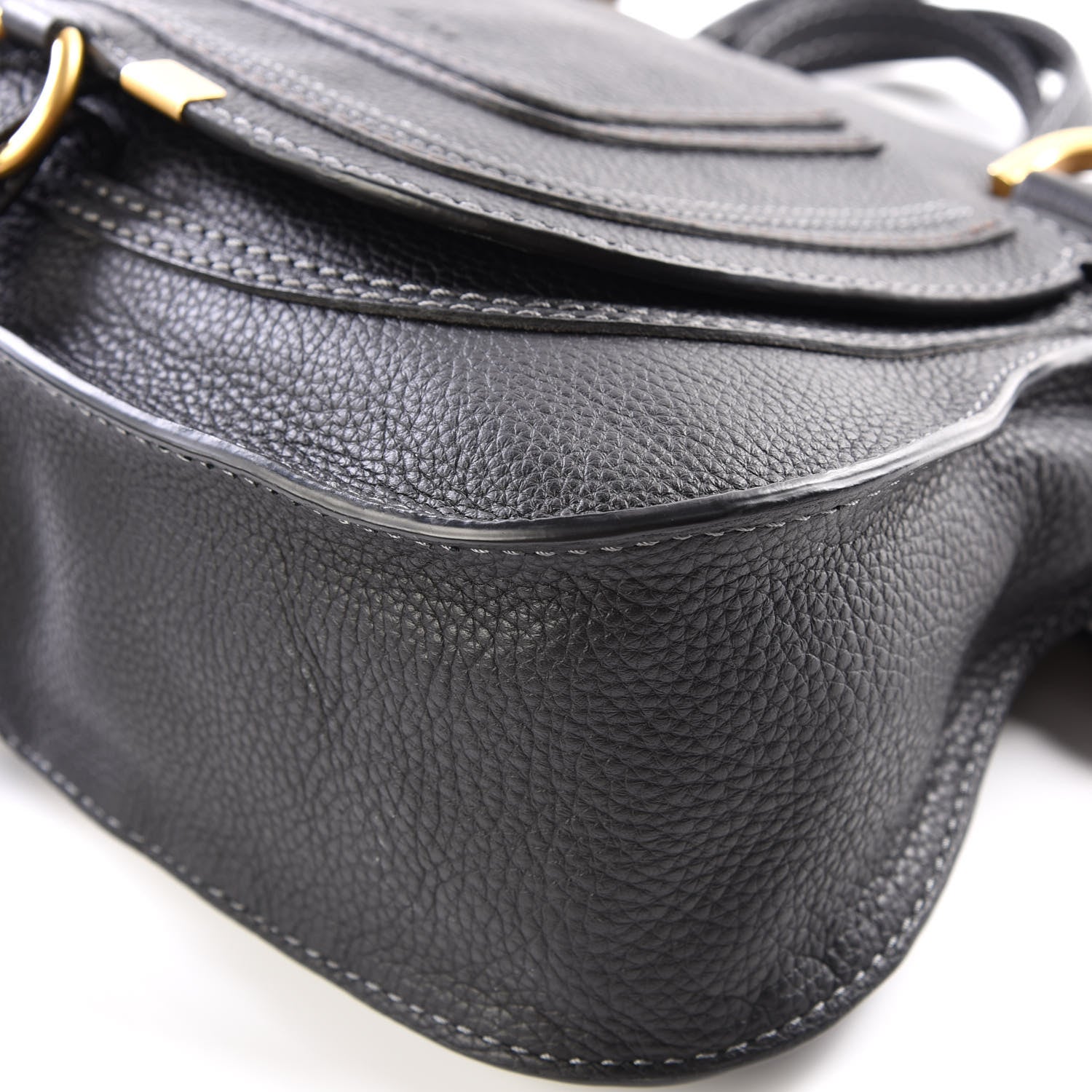 Chloe Calfskin Small Marcie Satchel Black 6 of 11
