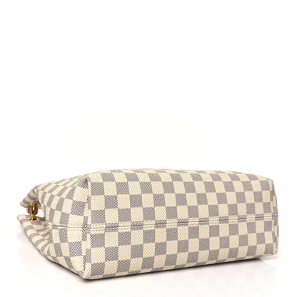 Louis Vuitton Damier Azur Graceful PM Rose Ballerine 3 of 8