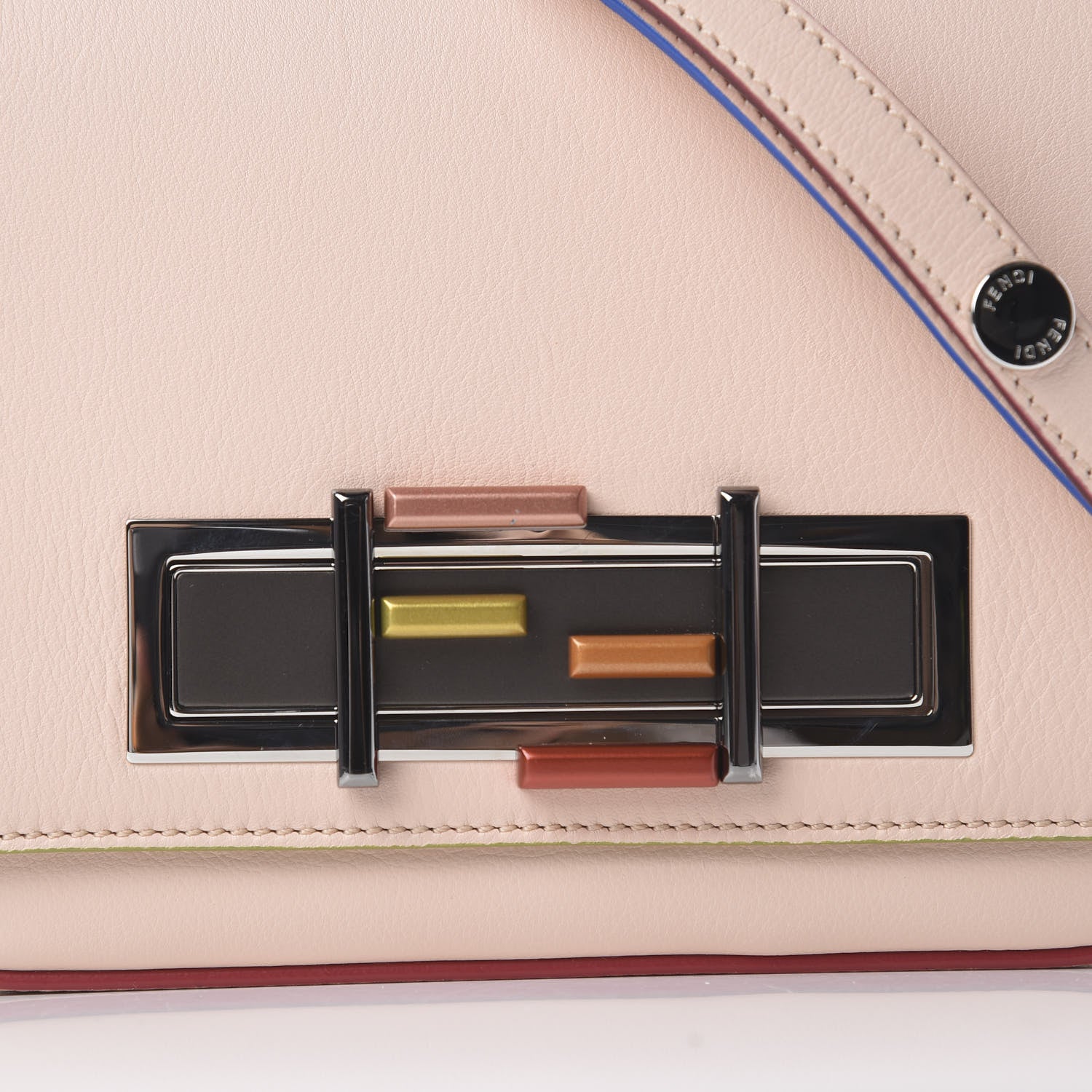 Fendi Vitello Dolce 3Baguette Shoulder Bag Camelia 9 of 9