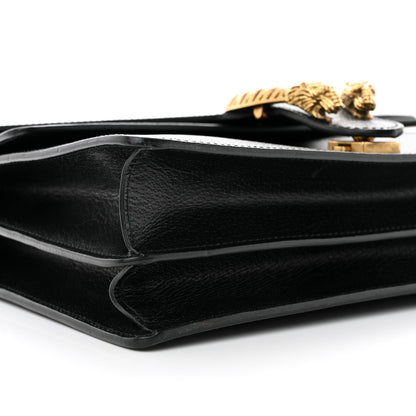 Gucci Calfskin Web Medium Dionysus Shoulder Bag Black 9 of 15